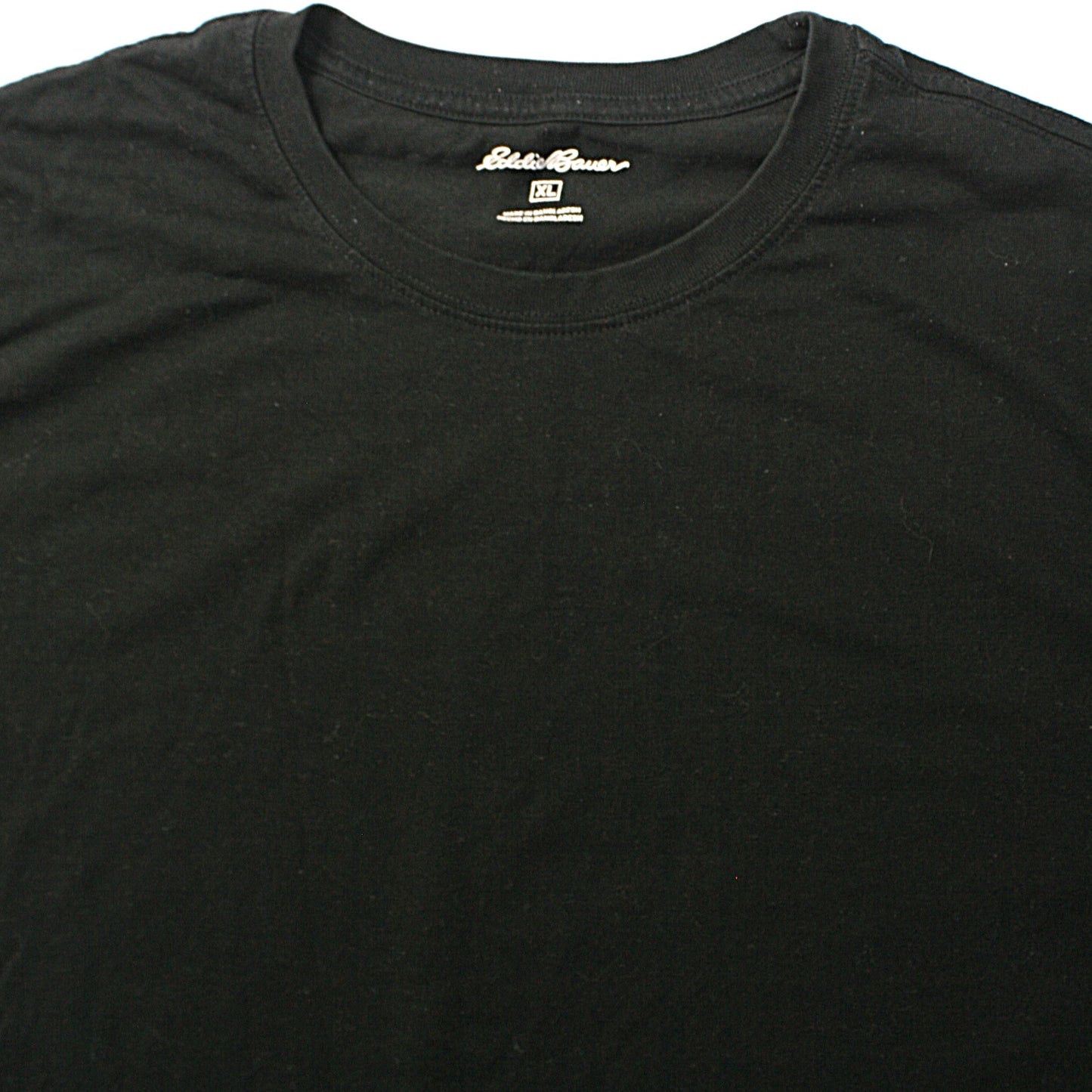 EDDIE BOWER PLAIN T-SHIRT - BLACK - XL