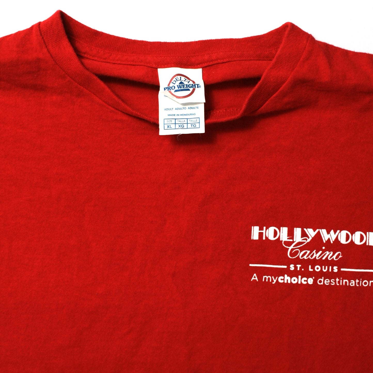 DELTA PRO-WEIGHT HOLLYWOOD T-SHIRT - RED - XL