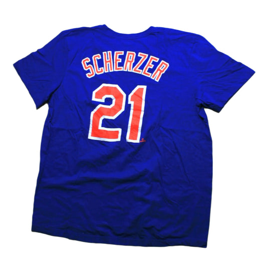 NIKE NY METS SCHERZER T-SHIRT - BLUE - XL