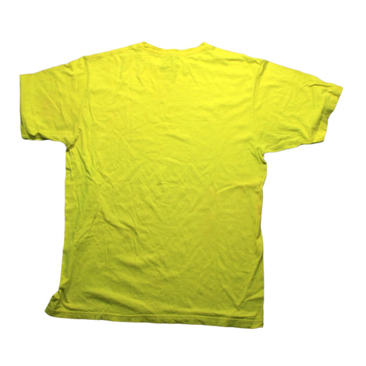 ADIDAS MICHIGAN PRINT T-SHIRT - YELLOW - L