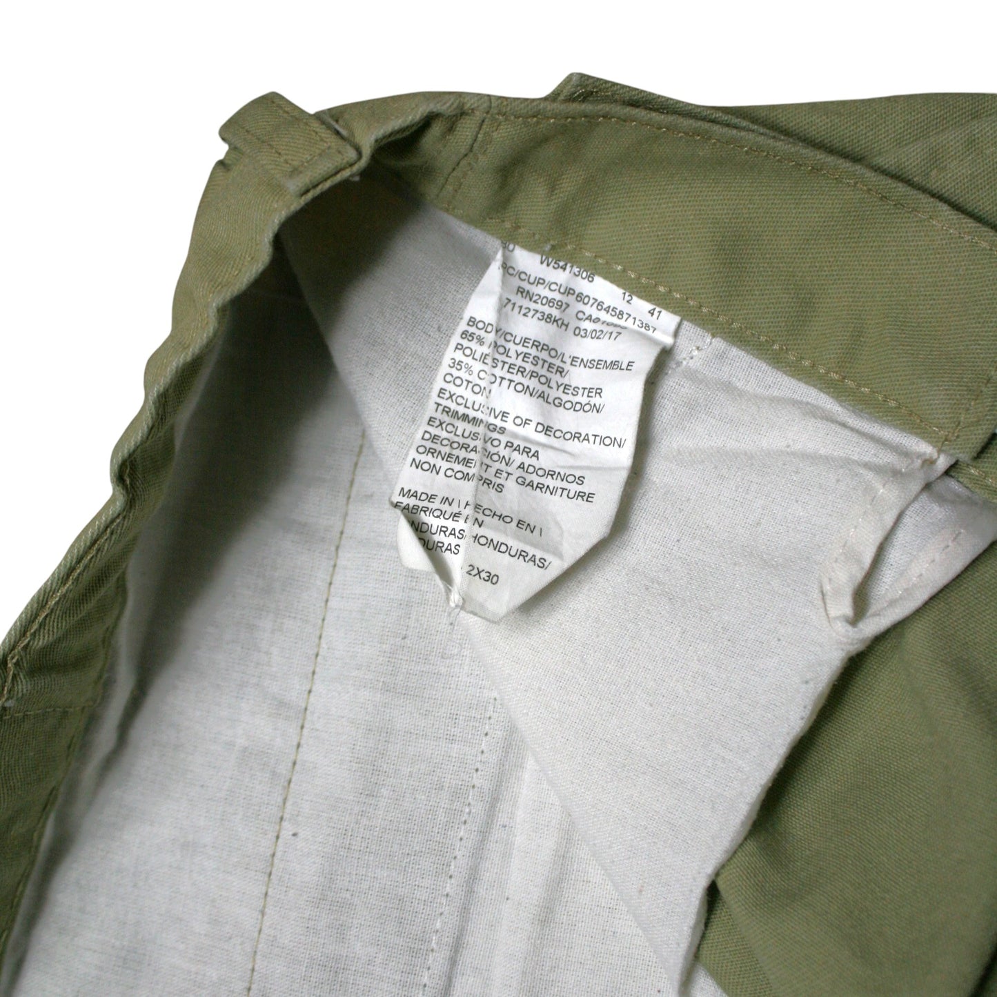DICKIES BAGGY CARPENTER TROUSERS - BEIGE - W42