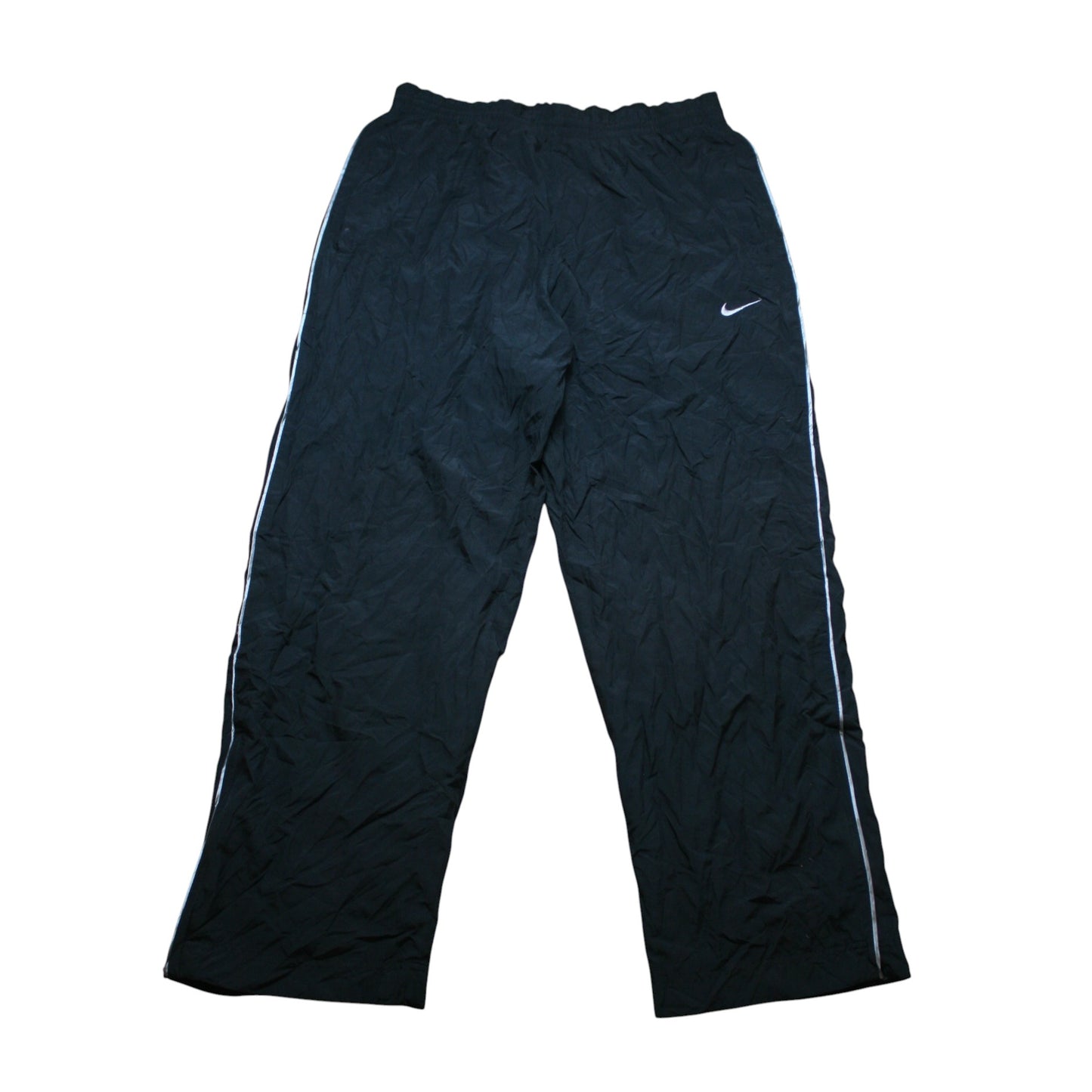 NIKE BAGGY TRACK PANTS / JOGGERS - BLACK - XL