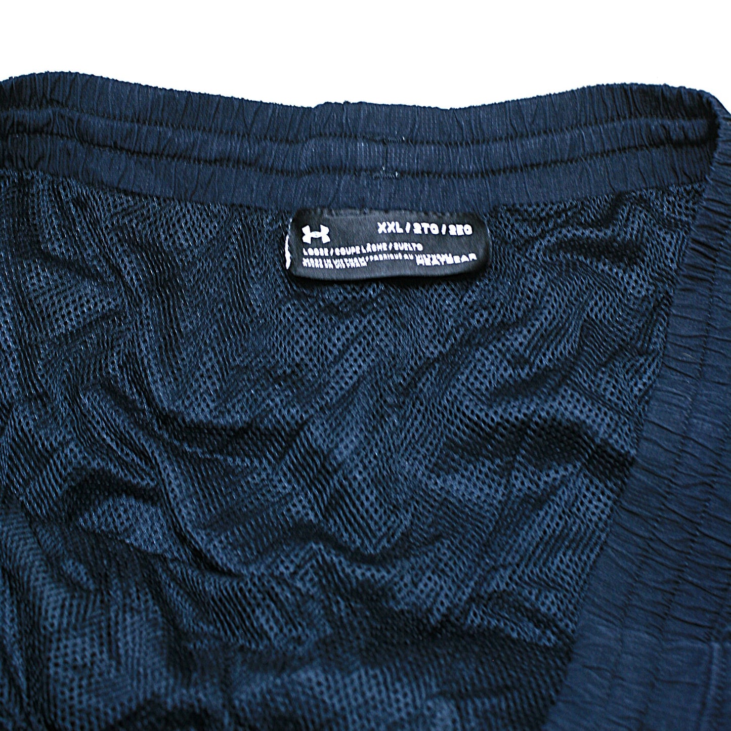 UNDER ARMOUR BAGGY TRACK PANTS / JOGGERS - NAVY - XXL