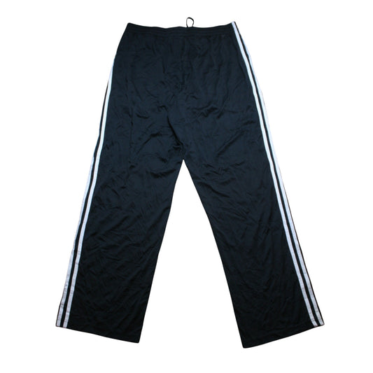ADIDAS STRAIGHT TRACK PANTS / JOGGERS - BLACK - L