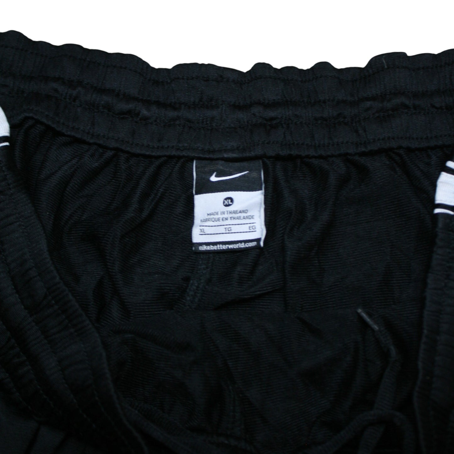 NIKE BAGGY TRACK PANTS / JOGGERS - BLACK - XL