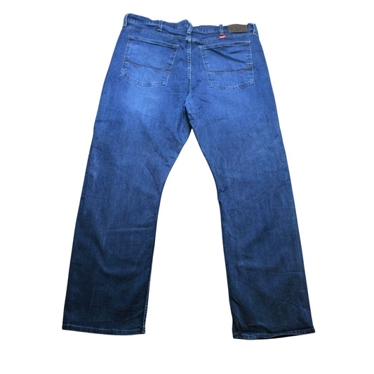WRANGLER RELAXED BOOTCUT DENIM TROUSERS - BLUE - W38
