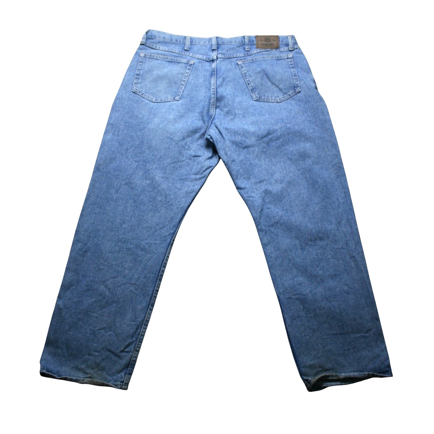 WRANGLER BAGGY DENIM TROUSERS - BLUE - W38