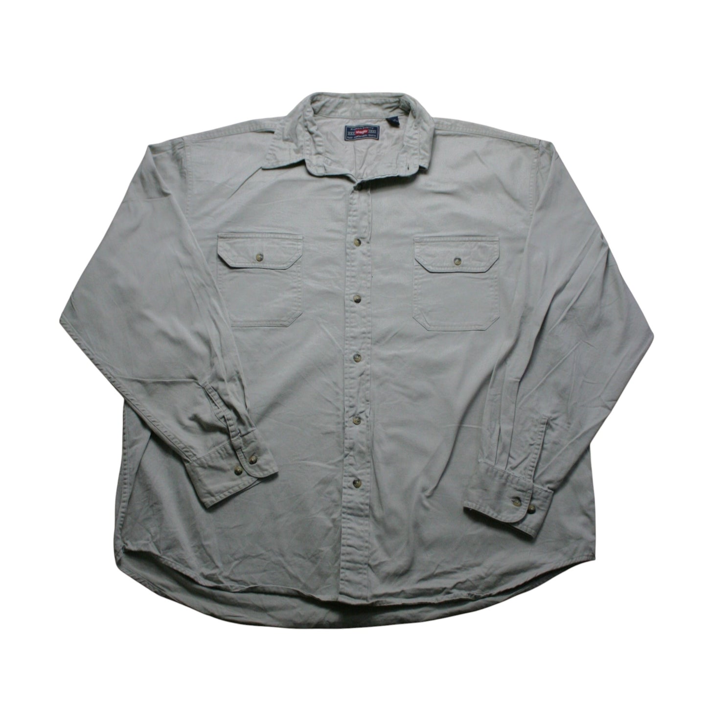 WRANGLER LONG SLEEVED EXPLORER SHIRT - BEIGE - XL