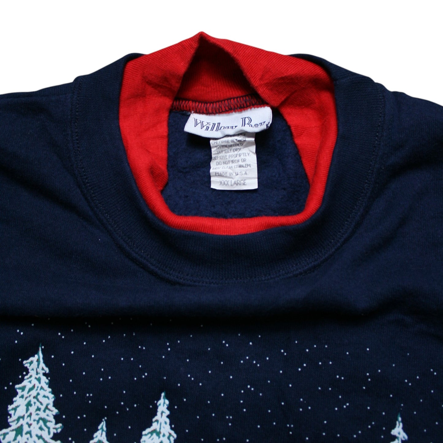 WILLOW BAY WINTER SWEATER - NAVY - XXL
