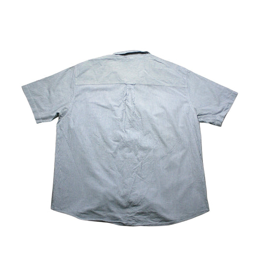 CHAPS STRIPED SHORT SLEEVED SHIRT - MULTI - XL