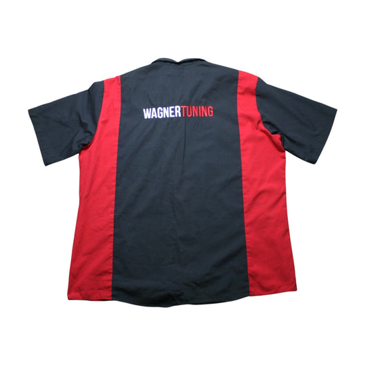 DICKIES WAGNER TUNING WORK SHIRT - RED/BLACK - XXL