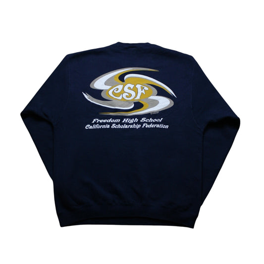FOTL FREEDOM HIGH SCHOOL SWEATER - NAVY - L