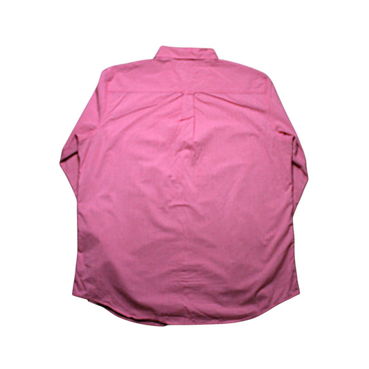 CHAPS LONG SLEEVED SHIRT - PINK - L