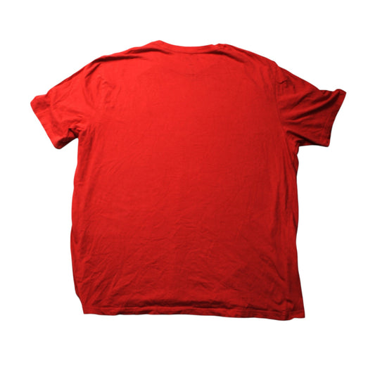 NAUTICA SMALL LOGO T-SHIRT - RED - XL