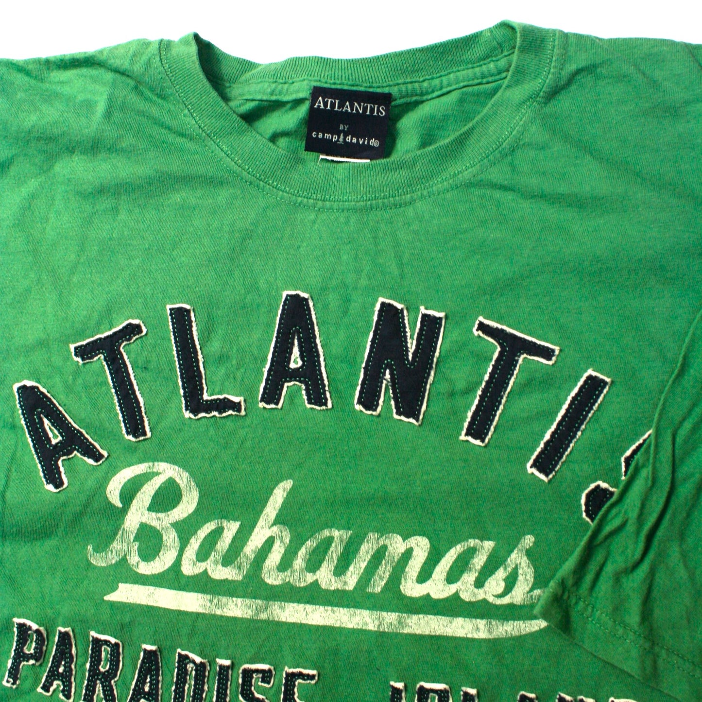 ATLANTIS BY CAMP DAVID T-SHIRT - GREEN - M/L