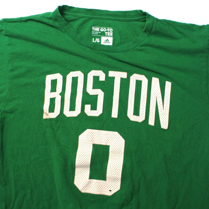 ADIDAS "TATUM" BOSTON CELTICS T-SHIRT - GREEN - L
