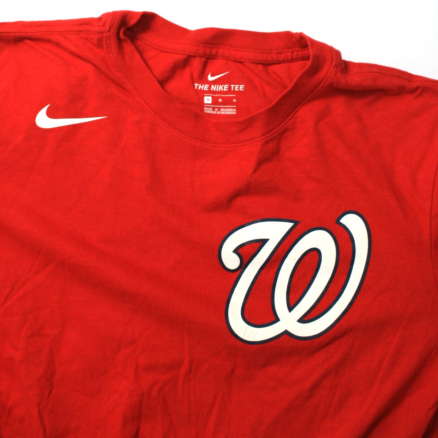 NIKE BASEBALL SCHERZER T-SHIRT - RED - M