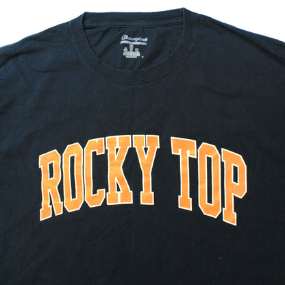 CHAMPION ROCKY TOP T-SHIRT - BLACK - XL