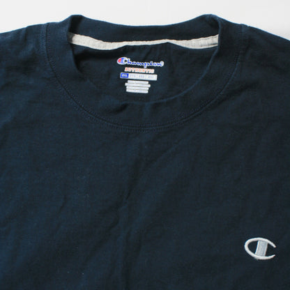 CHAMPION SMALL LOGO T-SHIRT - NAVY - XXL