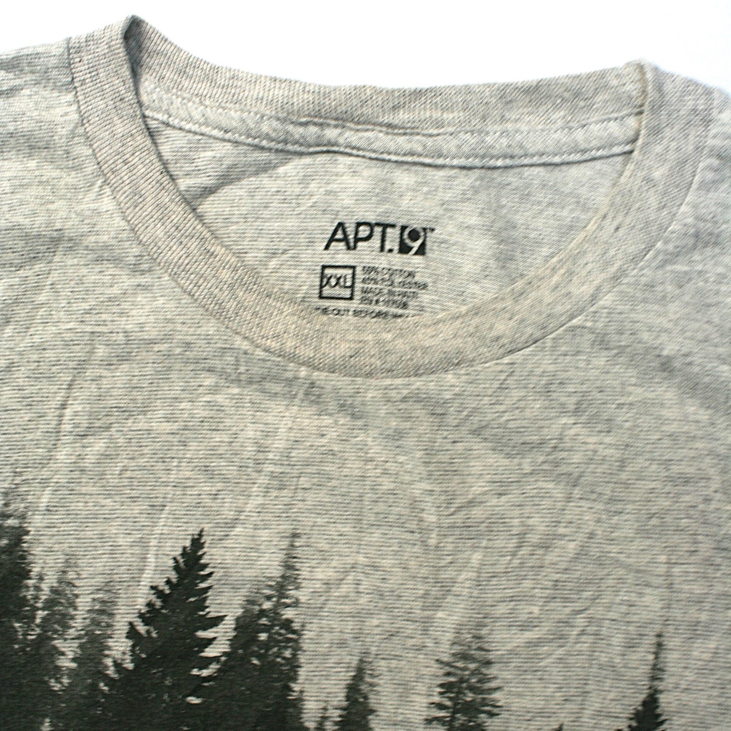 APT.9 FOREST T-SHIRT - GREY - XXL