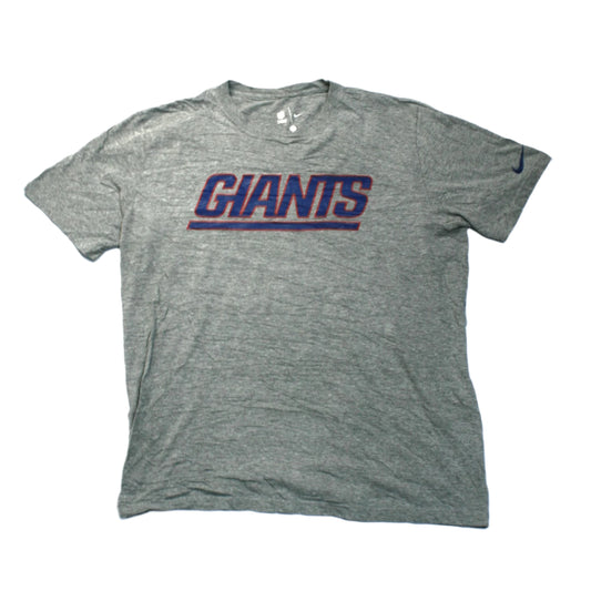 NIKE/NFL NEW TORK GIANTS T-SHIRT - GREY - L