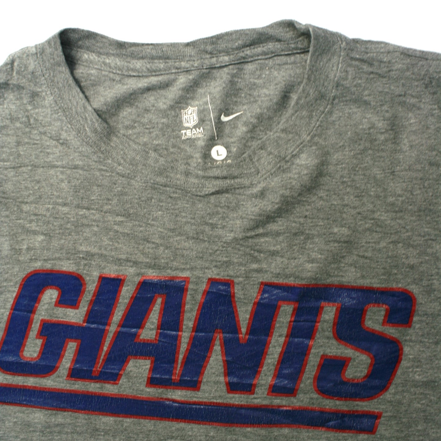 NIKE/NFL NEW TORK GIANTS T-SHIRT - GREY - L