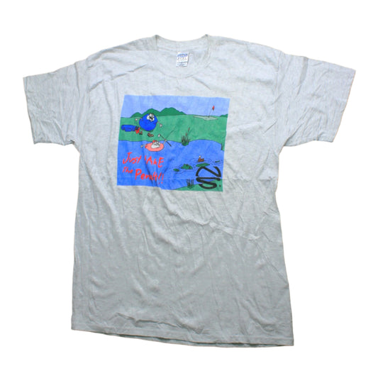 GILDAN GOLF PUN T-SHIRT - GREY - XL