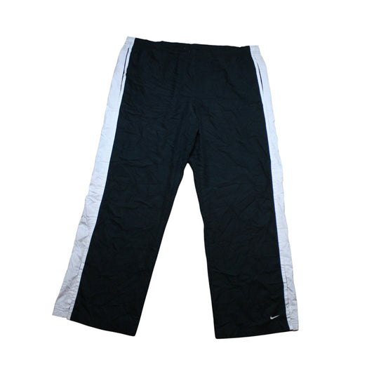 NIKE TRACK PANTS / JOGGERS - BLACK - L