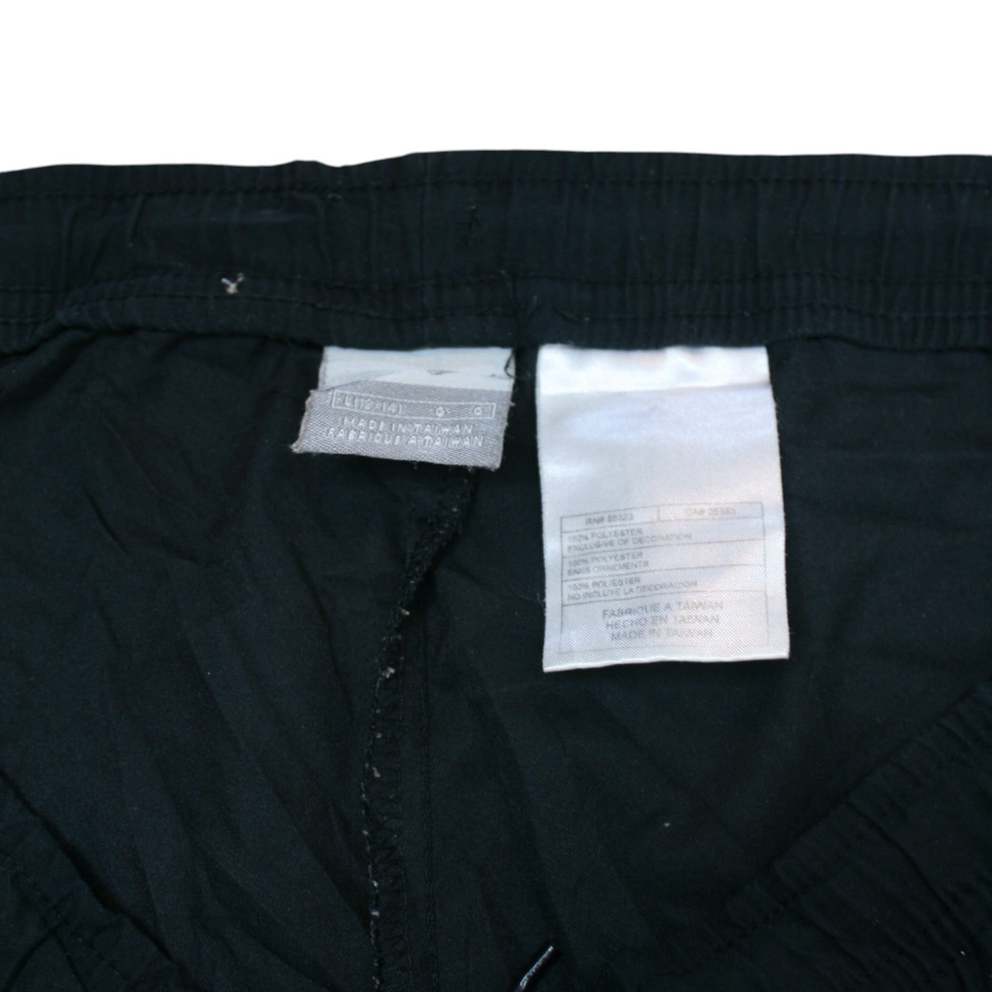 NIKE TRACK PANTS / JOGGERS - BLACK - L