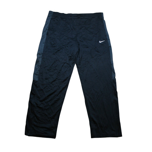 NIKE DRI-FIT TRACK PANTS / JOGGERS - BLACK - L