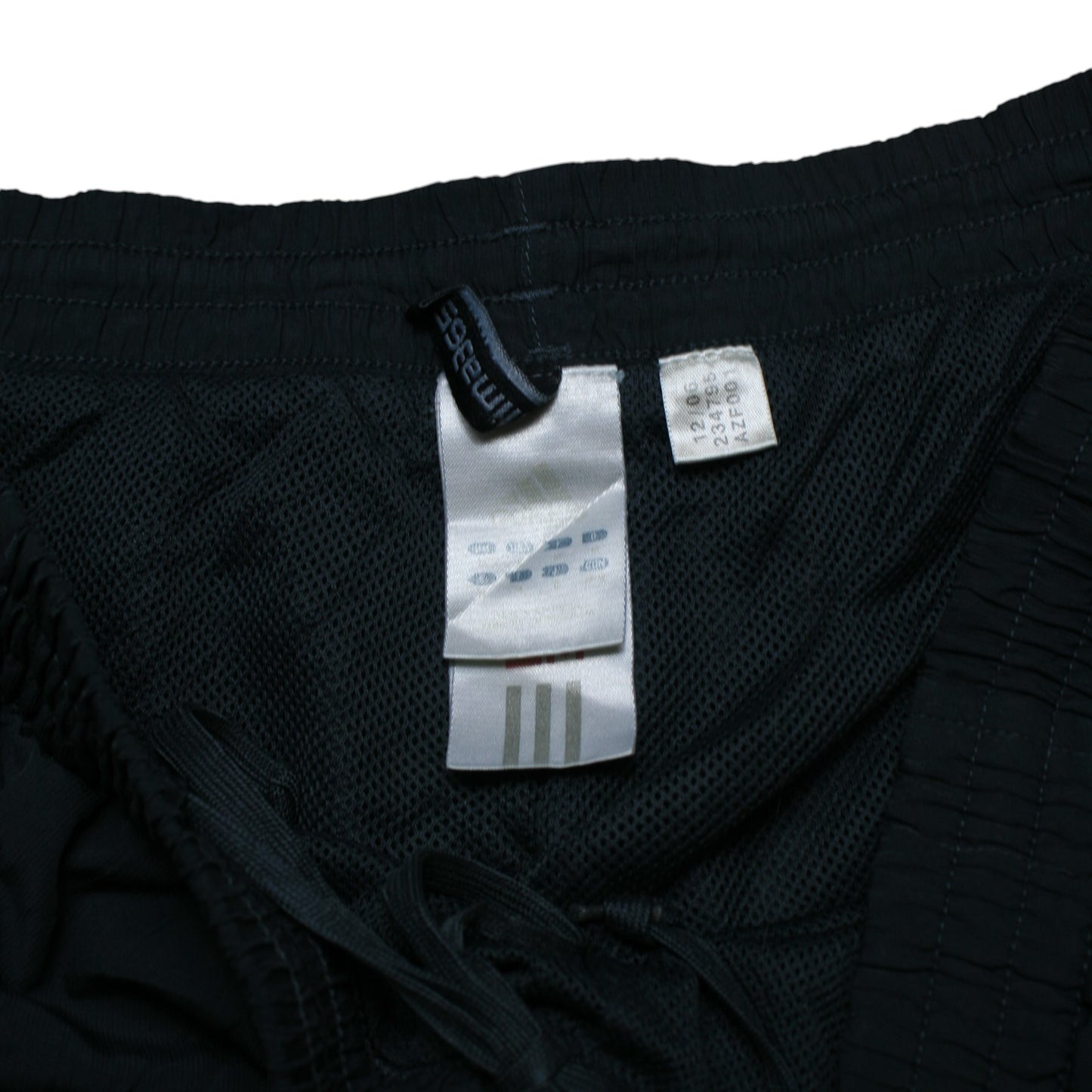 ADIDAS BAGGY TRACK PANTS / JOGGERS - NAVY -  L