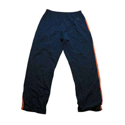 ADIDAS BAGGY TRACK PANTS / JOGGERS - NAVY -  L