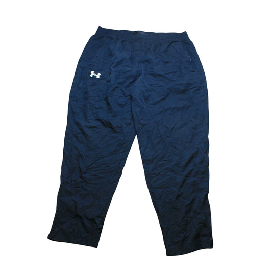 UNDER ARMOUR BAGGY TRACK PANTS / JOGGERS - NAVY - XXL