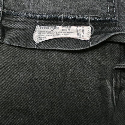 WRANGLER STRAIGHT DENIM TROUSERS - GRAY - W38