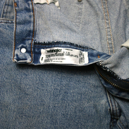 WRANGLER STRAIGHT DENIM TROUSERS - BLUE - W30