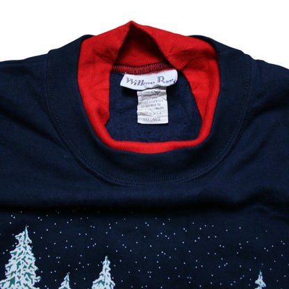 WILLOW BAY WINTER SWEATER - NAVY - XXL