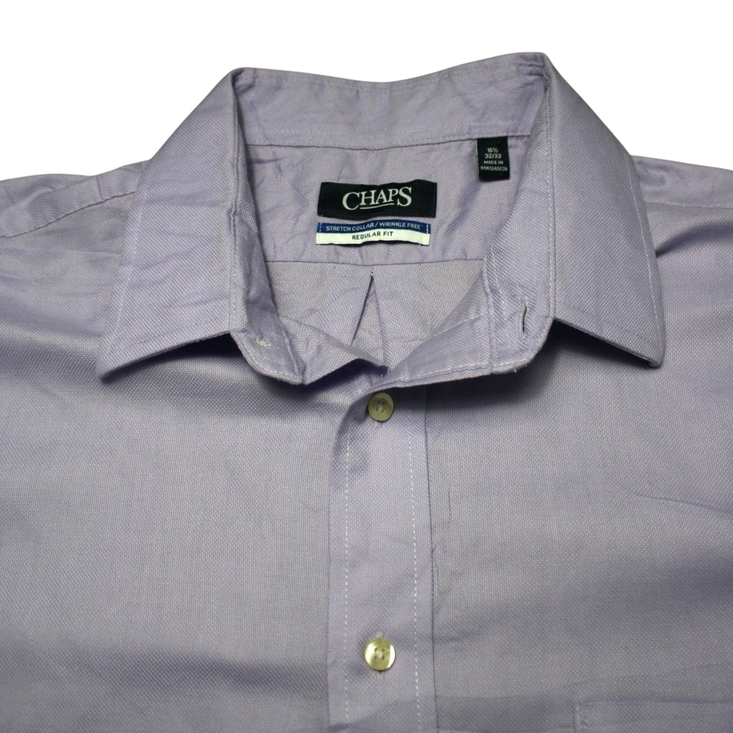 CHAPS LONG SLEEVED SHIRT - GREY - M