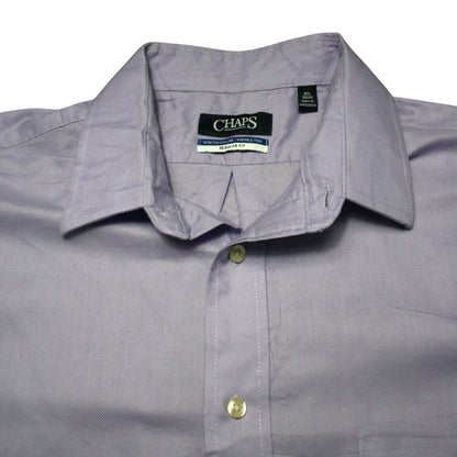 CHAPS LONG SLEEVED SHIRT - GREY - M