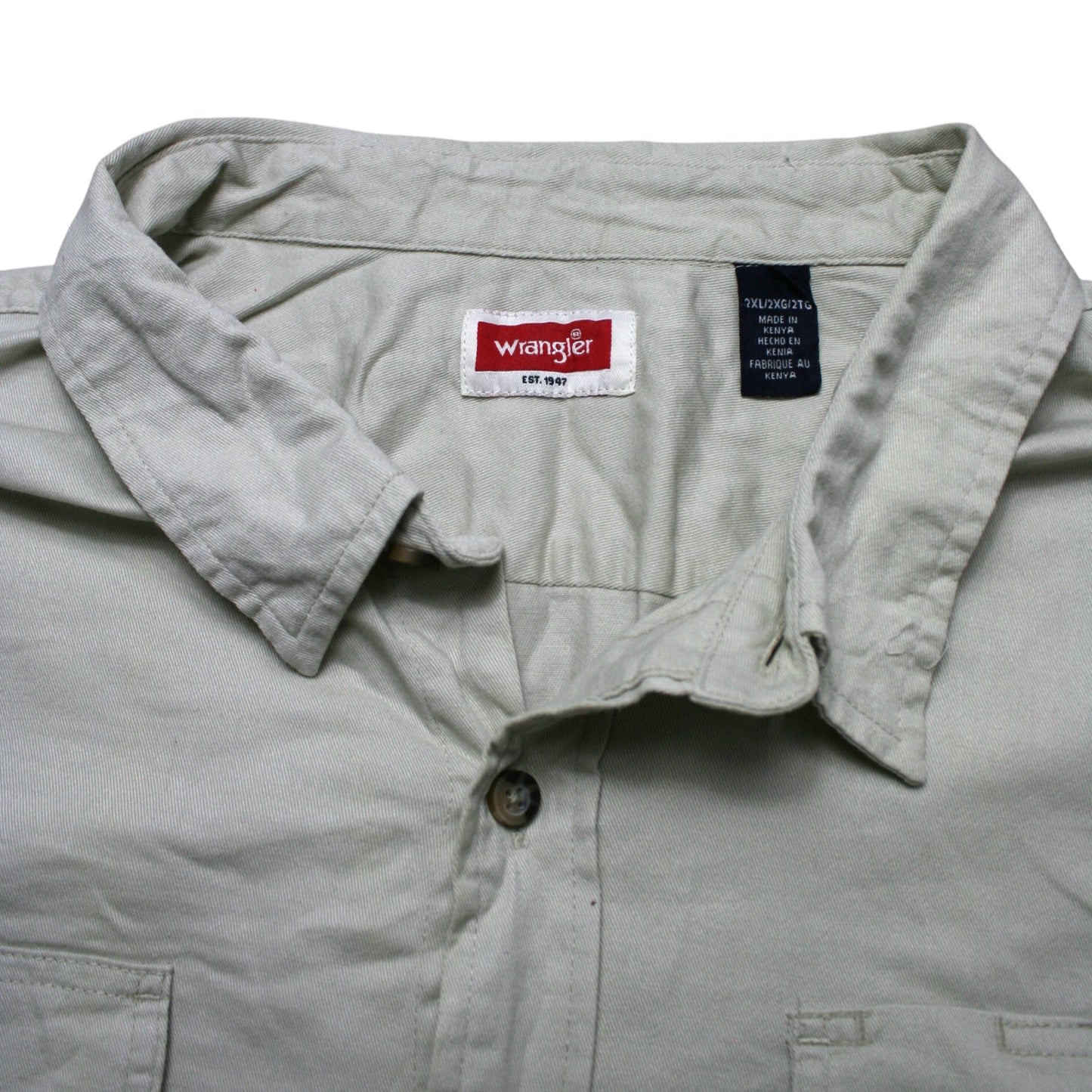 WRANGLER EXPLORER STYLE SHIRT - BEIGE - XXL