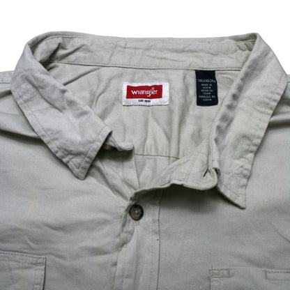 WRANGLER EXPLORER STYLE SHIRT - BEIGE - XXL