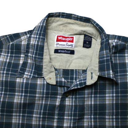 WRANGLER CHECKED LONG SLEEVED SHIRT - MULTI - M