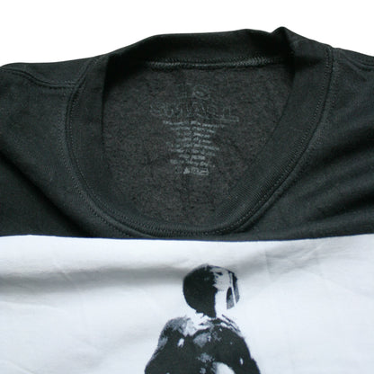 GOLDEN LARGE PRINT SWEATER - BLACK - S