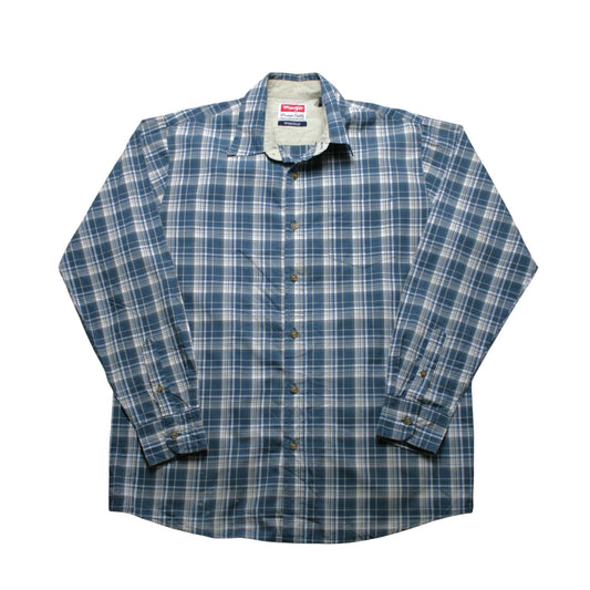WRANGLER CHECKED LONG SLEEVED SHIRT - MULTI - M