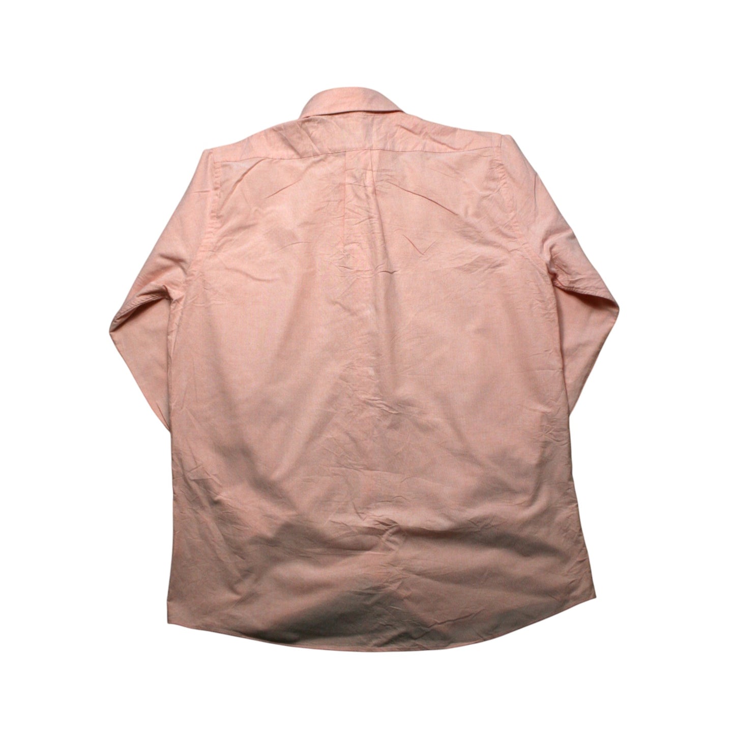 CHAPS LONG SLEEVED SHIRT - ORANGE/PINK - M