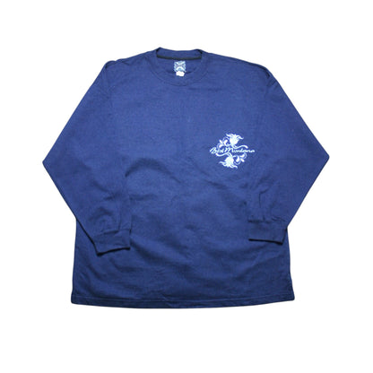 BEST MONTANA LONG SLEEVED T-SHIRT - NAVY - M/L