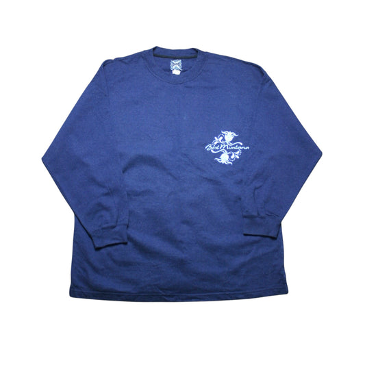 BEST MONTANA LONG SLEEVED T-SHIRT - NAVY - M/L