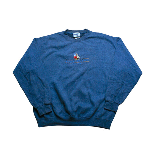 LEE PINE POINT SWEATER - NAVY - M