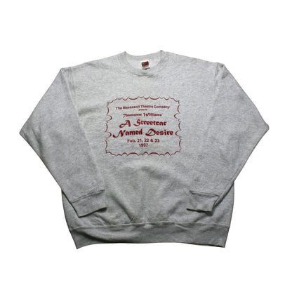 FOTL THEATRE COMPANY SWEATER - GREY - XL