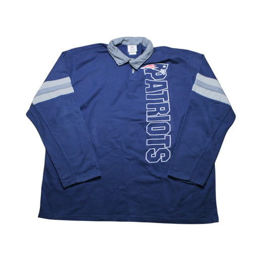 NFL NEW ENGLAND PATRIOTS FLEECE - NAVY - XL