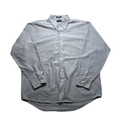 CHAPS LONG SLEEVED SHIRT - GREY - L